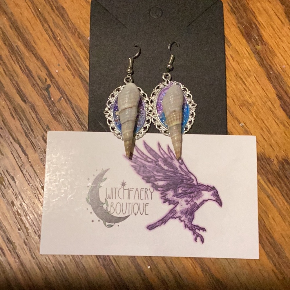 Mermaids 🧜‍♀️ seashell 🐚 earrings